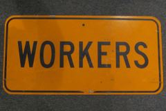 Sign-Workers, stock number S-1266