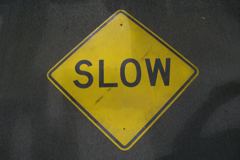 Sign-Slow, stock number S-1274