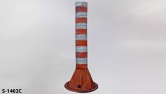 Steam vent/pipe on 44"dia fluted base, stock number S-1402c