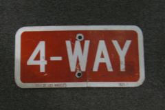 Sign-4 Way, stock number S-1450