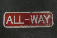 Sign-All Way, stock number S-1451