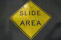Sign-Slide Area, stock number S-1472
