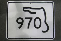 Sign-970, stock number S-1858