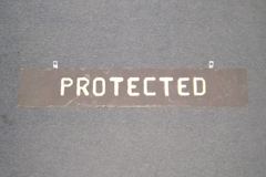Sign-Protected, stock number S-1878
