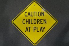 Sign-Caution Children At Play, stock number S-2003