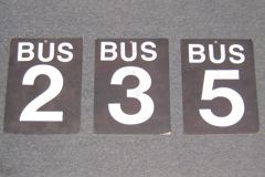 Sign-Bus, stock number S-2030