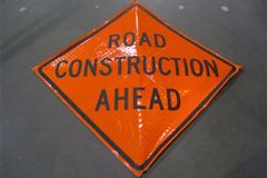 Sign-Road Construction Ahead, stock number S-2080