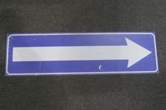 Sign-Arrow, stock number S-2181