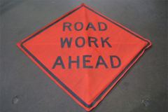 Sign-Road Work Ahead, stock number S-2217