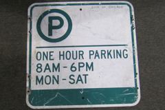 Sign-, stock number S-2303