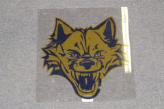 Sign-logo of school mascot, stock number S-2360