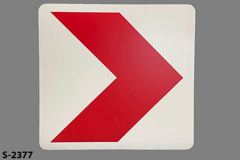 Sign-Chevron, stock number S-2377