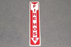 Sign-Fire Hose, stock number S-2388