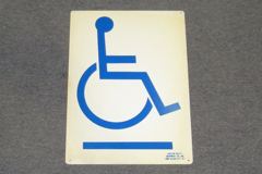Sign-, stock number S-2425