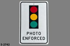 Sign-Picture Of Traffic Light, stock number S-2742