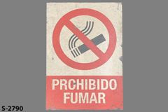 Sign-Spanish-Prohibido Fumar, stock number S-2790