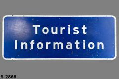 Sign-Tourist Information, stock number S-2866