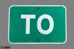 Sign-To, stock number S-2868