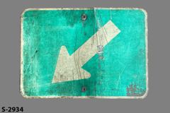 Sign-Arrow, stock number S-2934
