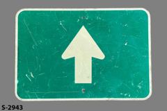 Sign- ---->, stock number S-2943