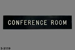 Sign-Conference Room, stock number S-3119