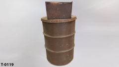 Trash can, stock number T-0119