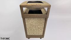 Trash can, stock number T-0136c