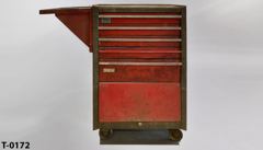 Tool cabinet on casters, stock number T-0172