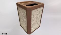 Trash can, stock number T-0411