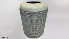 Trash can, stock number T-0435
