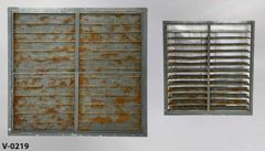 Vent panel, stock number V-0219
