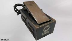 Welder's foot pedal w/ cable, stock number W-0125