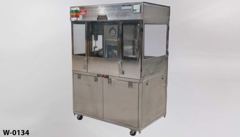 Water etching machine cabinet on casters, stock number W-0134