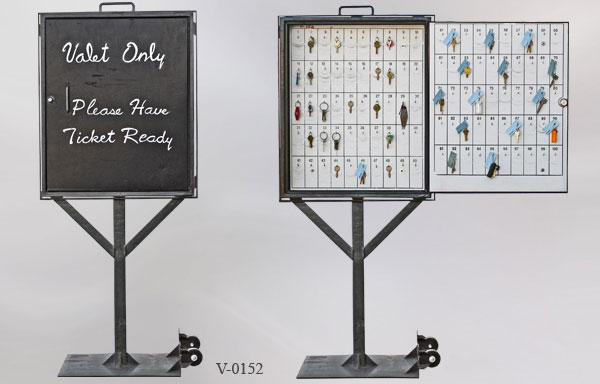 Valet Stand Key Box, stock number V-0152