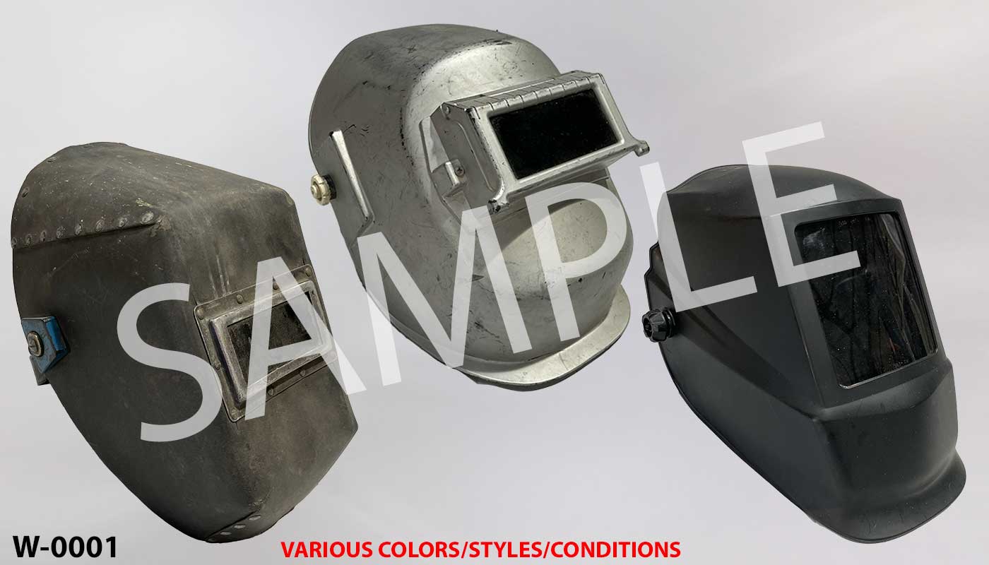Welder's mask, stock number W-0001