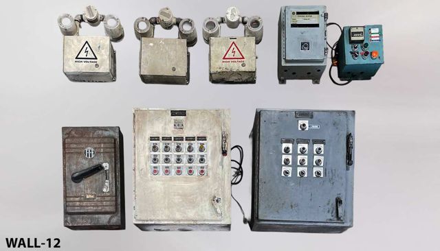 Electronic Boxes, Wall 12, EC Props