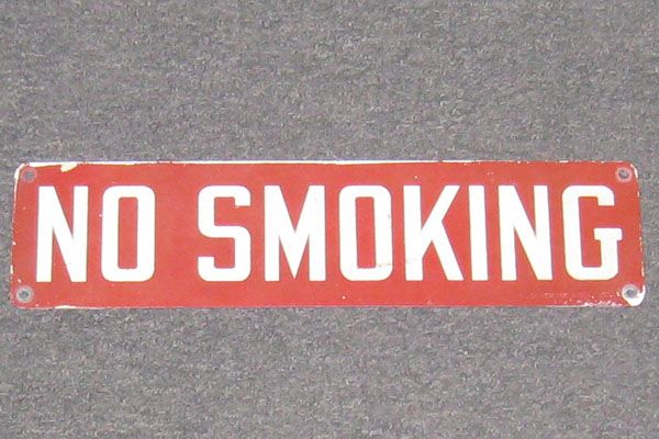 No Smoking Signs, No Smoking Signs, EC Props