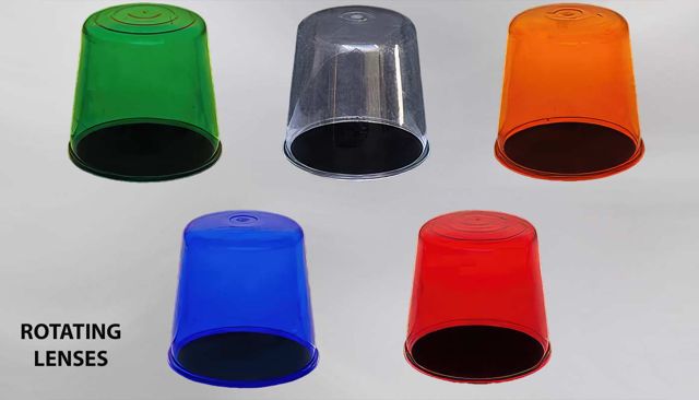 Rotating Light Lenses, Rotating Light Lenses, EC Props